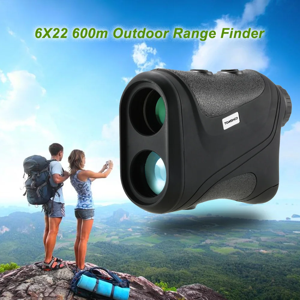 

Outdoor 6X22 600m Laser Range Finder Golf Rangefinder Hunting Monocular Telescope Distance Meter Speed Tester