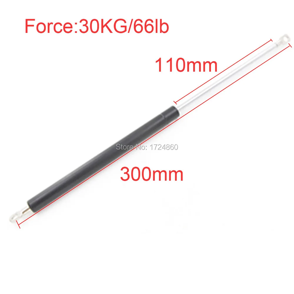 110mm Stroke 30KG/66lb Force Car Auto Gas Spring Strut Damper Gas Strut