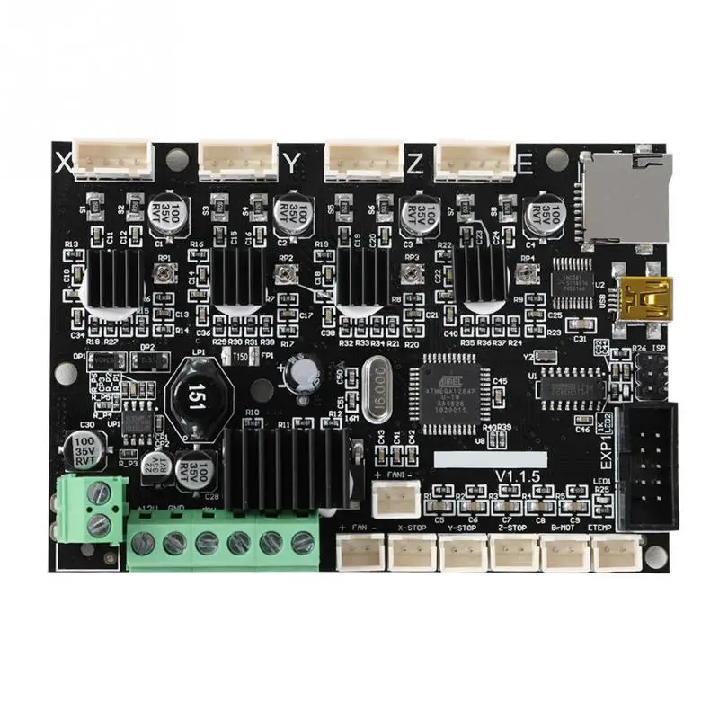 

Super Silent Integrated 3D® Upgraded Version V1.1.5 24V Super Silent Mainboard Motherboard With TMC2208 Driver For Ender-3 Pro