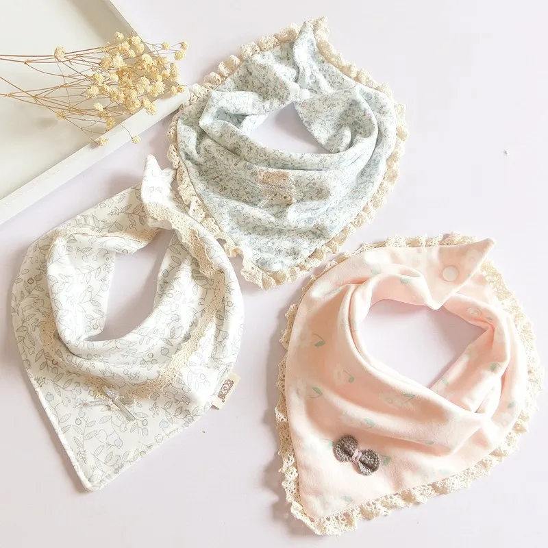 

3PCS Double Layer Pet Dog Cat Baby Bandanas Adjustable Dog Triangular Scarf Dog Grooming Accessories for Small Dogs Pet Supplies