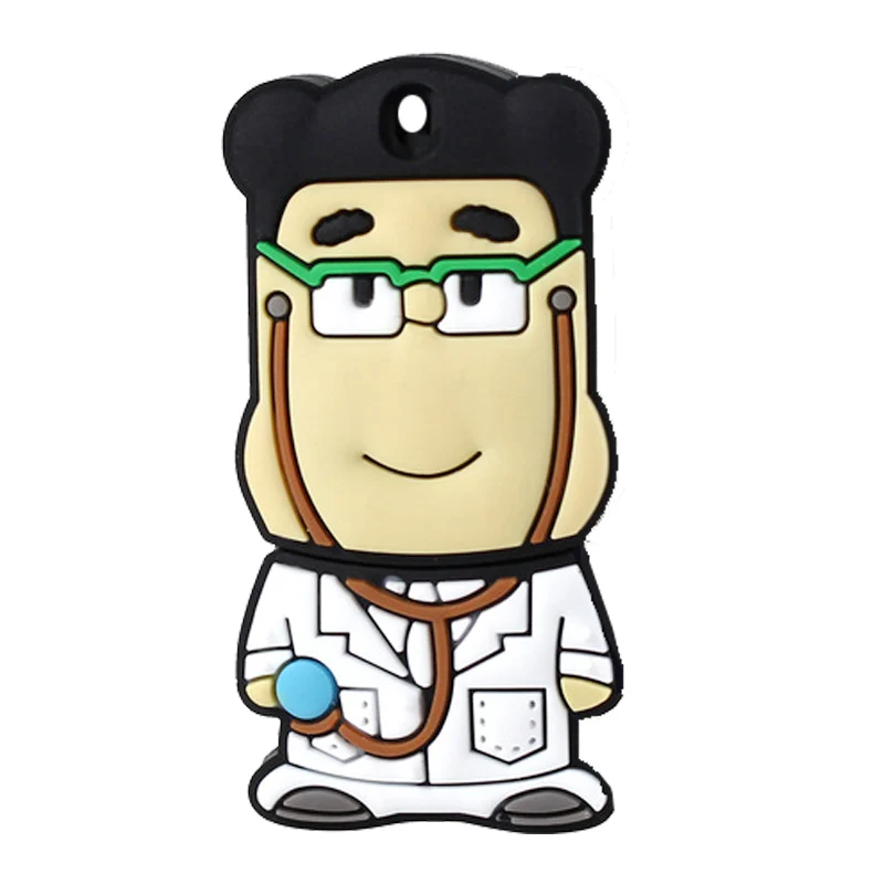 pendrive animado Cartoon Doctor Child Pen Drive 64gb 32gb Usb Flash Drive Pendrive Real Capacity 4g 8g 16gb Memory Stick gifts pendrive animado Cartoon Doctor Child Pen Drive 64gb 32gb Usb Flash Drive Pendrive Real Capacity 4g 8g 16gb Memory Stick gifts