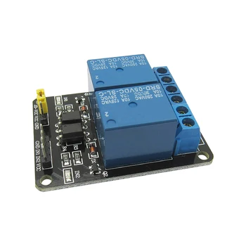 

2 relay module relay expansion board with optocoupler protection module 5V