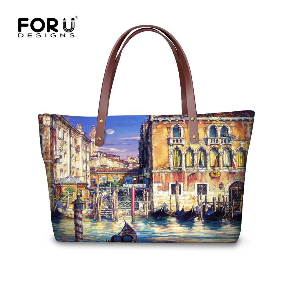 Famous Brands Landscape Designer Bags High Quality Ladies Handbags Female Casual Women Messenger Bags Large Tote