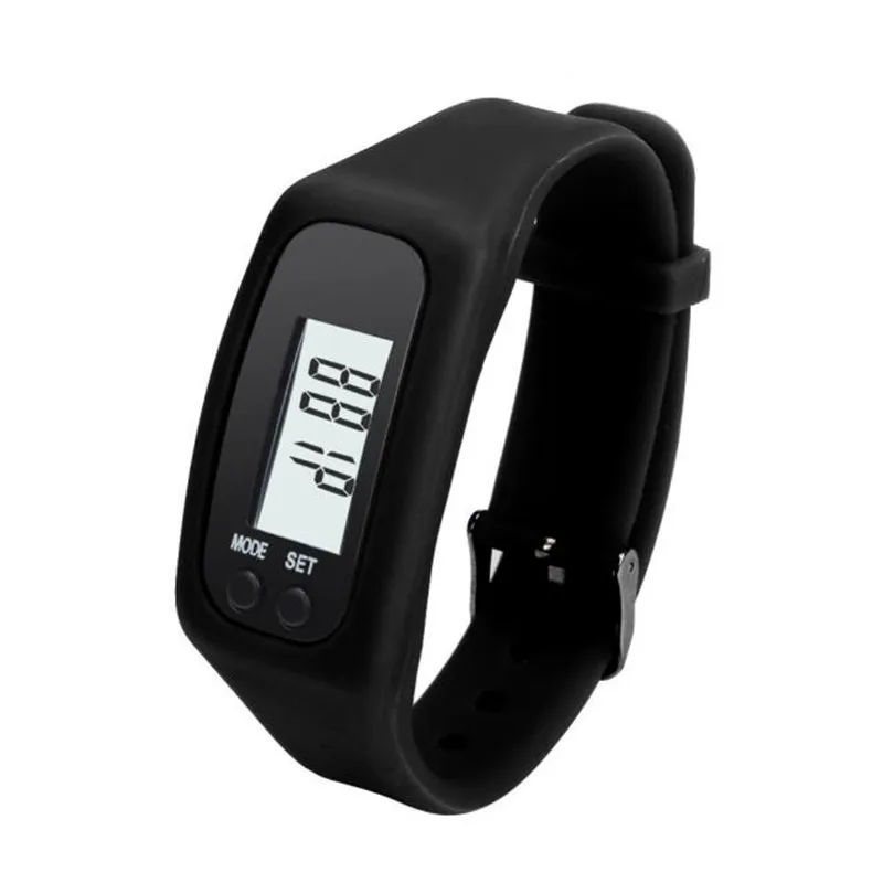 

Womens Sport Watch Digital LCD Pedometer Run Step Walking Distance Calorie Counter Watch Bracelet Reloj deportivo para mujer C50