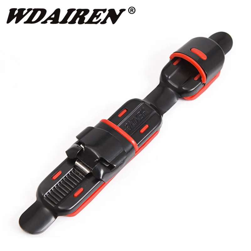 1Pcs Metal Reel Seat Deck Fishing Rod Clip Fitted Wheel Reel Accessory Rock fishing Tackle Accessories WD-543
