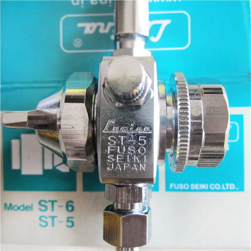 Япония Lumina Мини автоматический распылитель ST-5 ST-5R, 0,5 мм 1,0 мм 1,3 мм 2,0 мм размер сопла на выбор, Круглый и вентилятор шаблон