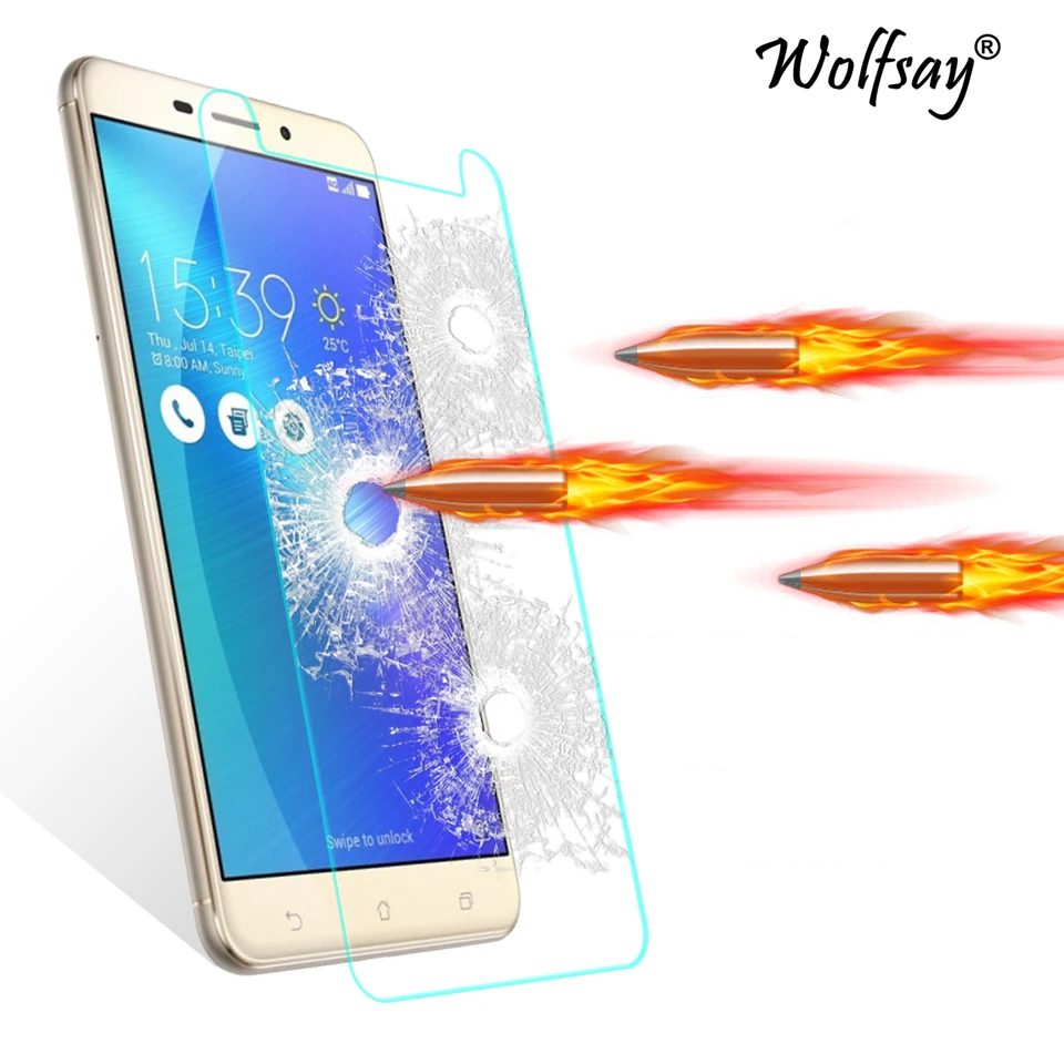 Закаленное стекло для Asus Zenfone 3 Laser ZC551KL 2 шт. Защитная пленка | Мобильные телефоны и