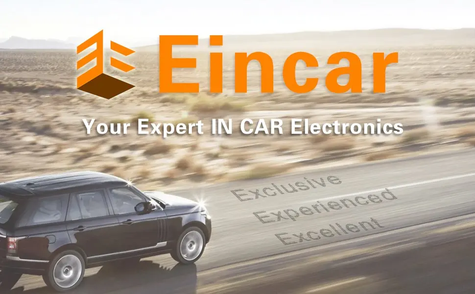 Perfect Backup Rear Camera Included EinCar Double Din 7" HD Car Radio with GPS Autoradio Bluetooth Capacitive Touch Screen 2 Din Sat Nav 0