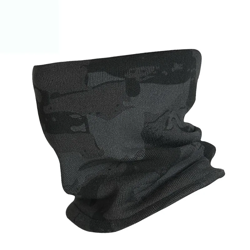 

New Autumn Winter Camouflage Ski Scarf Outdoor Military Motorcycle Ski Cycling Fleece Ring Scarf Snood Neck Warmer Scarf