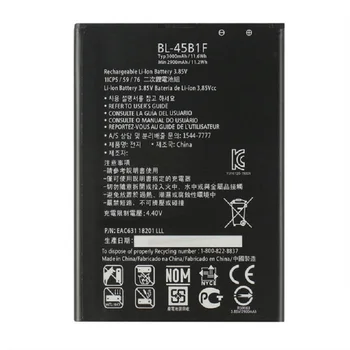 

BL-45B1F Battery For LG V10 H968 H961 BAK-110 F600 BL 45B1F H901 H900 3000mAh