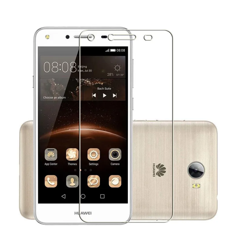 

2pcs Screen Protector Film 9H 25D Front Premium Tempered Glass For Huawei Y5 ii Case Y5II 2 Phone Cases CUN L21 U29 L01 5.0