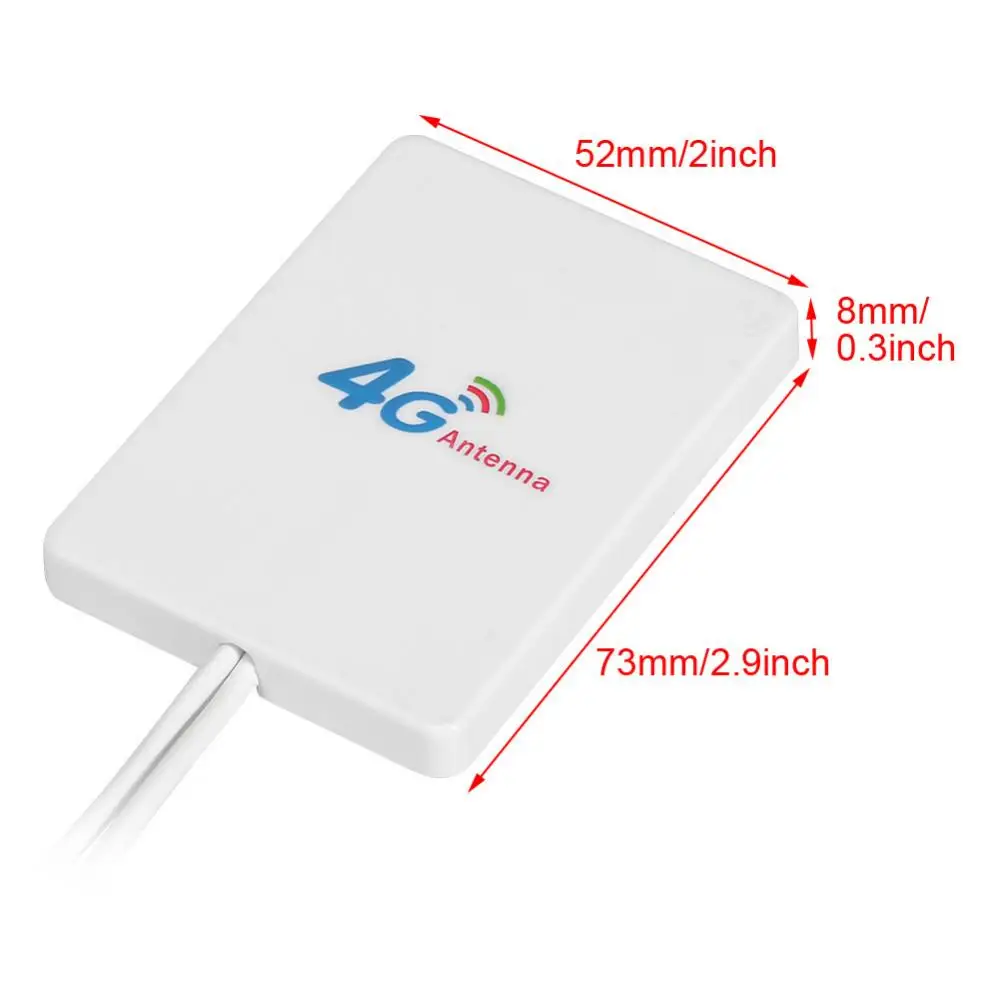 Антенна для модема 3G 4G LTE 3 м 88 дБи TS9 CRC9 SMA Коннектор 4g Панель двойной ползунок