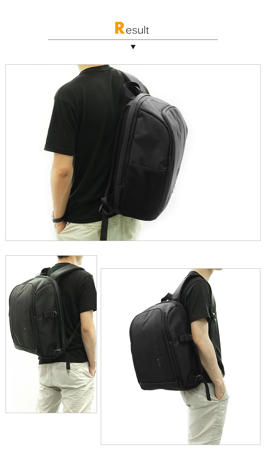 Сумка-рюкзак для DSLR камеры, объектива и аксессуаров, многофункциональная цифровая DSLR камера