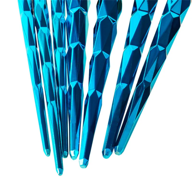 Кисть для макияжа Unicor Diamond blue make up Brush основание веера тени век набор кистей