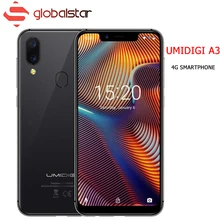 UMIDIGI A3 5.5″inch cell phons HD+display 2GB+16GB smartphone Quad core Android 8.1 12MP+5MP Face Unlock Dual 4G Mobile phone