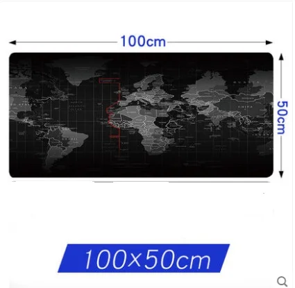  WESAPPA 100X 50/90X40CM World Map rubber mouse pad large mouse mat desk mats big mousepads gaming r