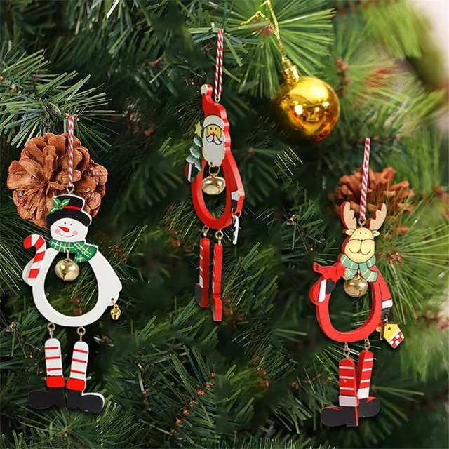 1 pc santa dolls gifts pendant sale christmas tree decorations hanging ornaments craft supplies new year - Christmas Tree Decorations Sale 1 pc santa dolls gifts pendant sale christmas tree decorations hanging ornaments craft supplies new year - Christmas Tree Decorations Sale