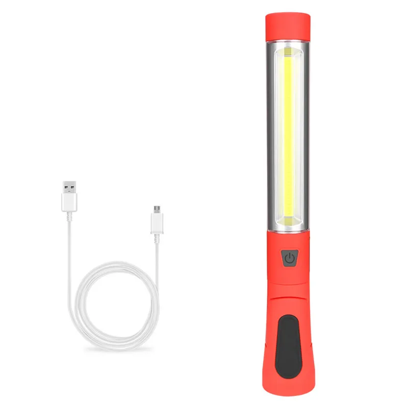 

COB+LED Rechargeable Magnetic Torch Flexible Inspection Lamp Cordless Worklight meet any use of the environment flashlight