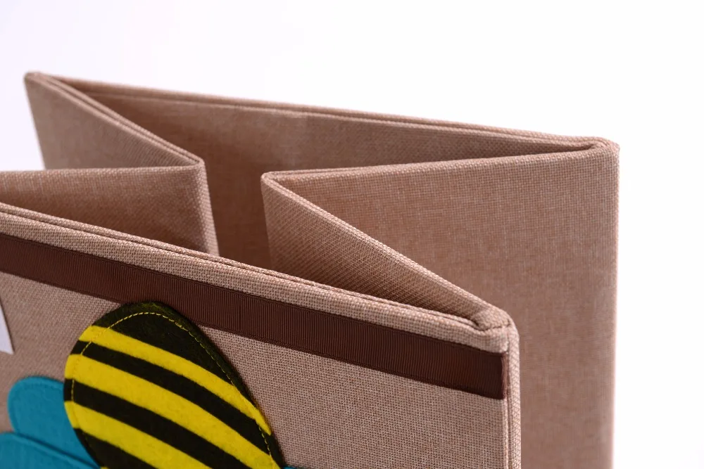3D куб животный узор складной ящик для хранения и игрушки одежда органайзеры белье корзина для белья для ребенка подарок 33*33*33 см комплект-топ коробка