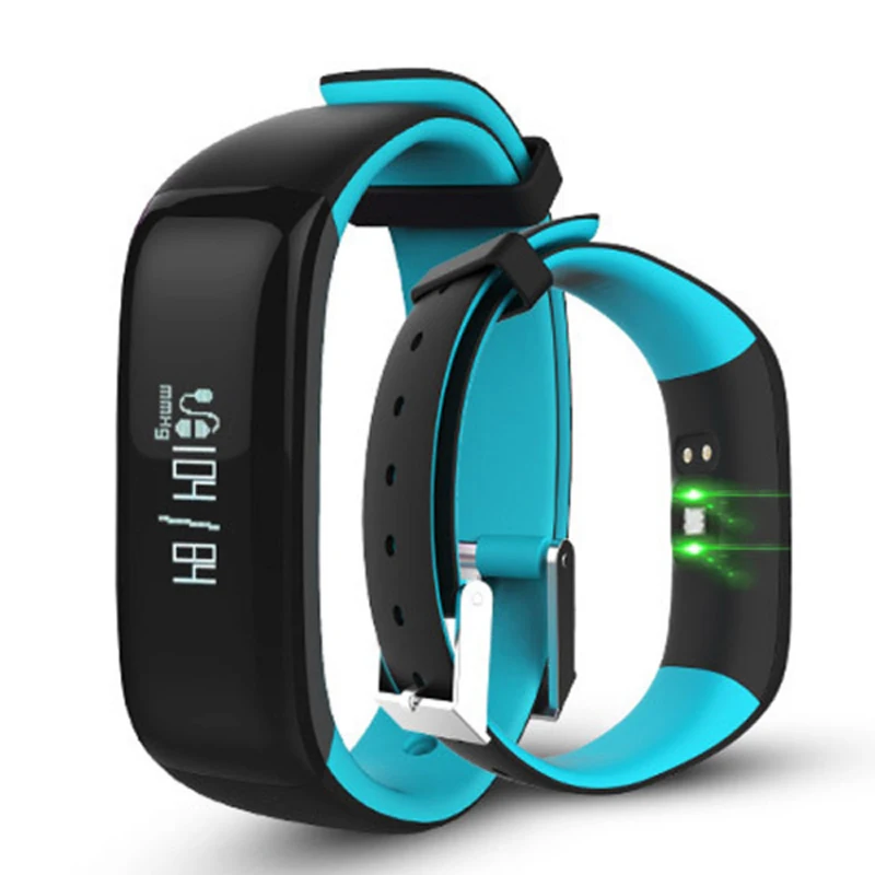 

P1 Smart Bracelet Blood Pressure Bluetooth Smart Wristband Heart Rate Monitor Fitness Tracker For Android Iphone Samsung Xiaomi