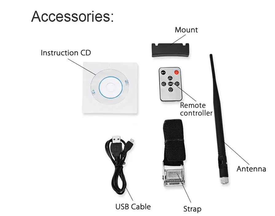 HC300M 12 Megapixel Digital Scouting Camera Support Remote Control 2G MMS Email GPRS GSM 940NM Infrared Night Vision