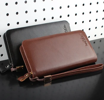 

YESETN BAG 051016 new hot man wallet male fashion long design zipper purse men hand bag clutch