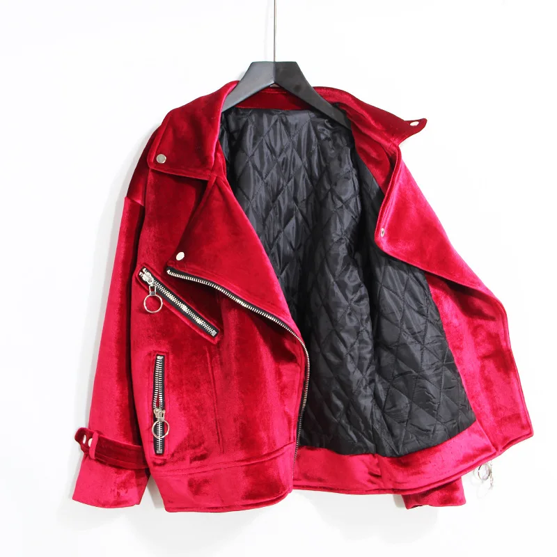 Z-ZOUX, Женская куртка, одноцветное велюровое пальто, утолщенное зимнее пальто, женские топы с длинным рукавом, Свободная Женская куртка, универсальная женская куртка, Новинка