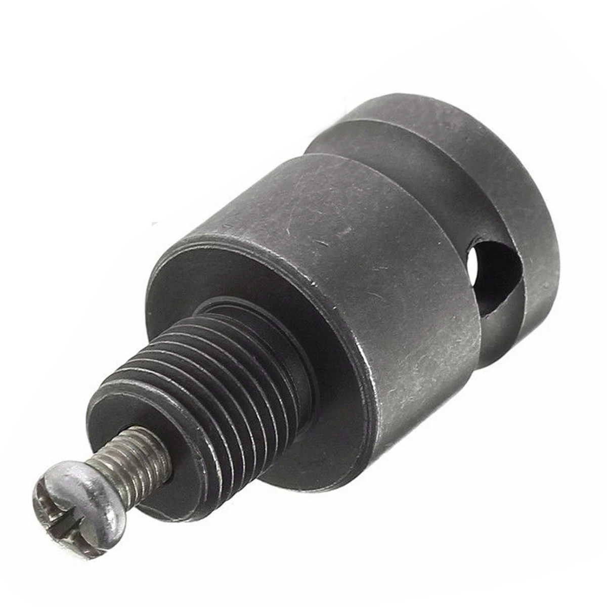 1pc Grey 1/2'' Drill Chuck Adaptor For Impact Wrench Conversion 1/2-20UNF Tool accessories