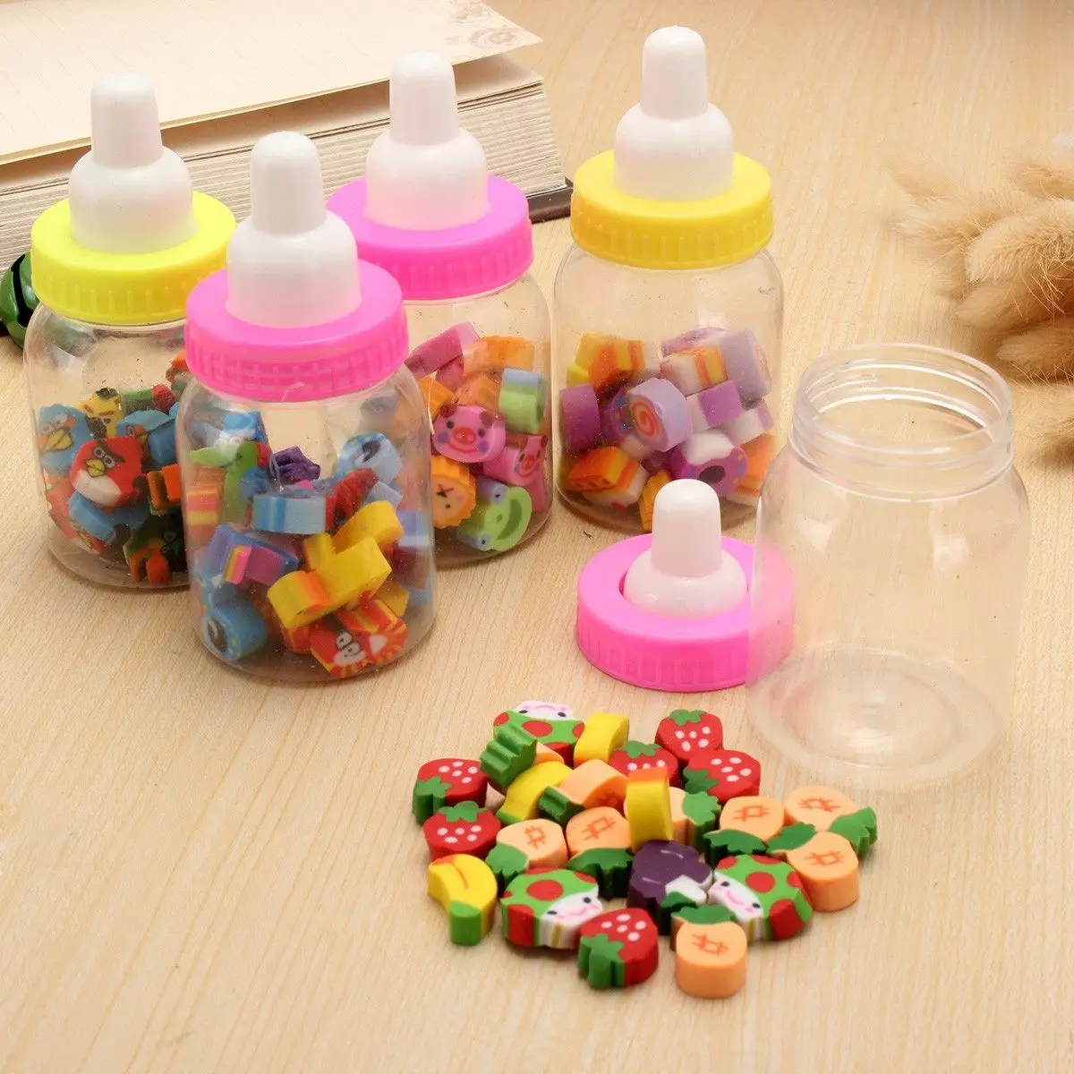 

Eraser 25pcs Mini Cute Cartoon Number Rubber Pencil Eraser For Children Stationery Gift Kids Student Learning Office Stationery