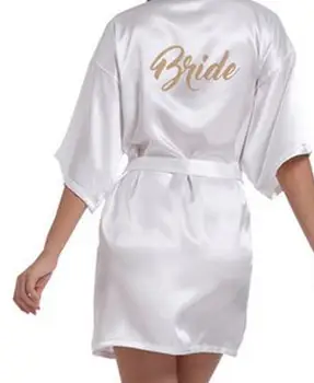 

women bathrobe sleepwear bride weeding hot apparel robe homwear