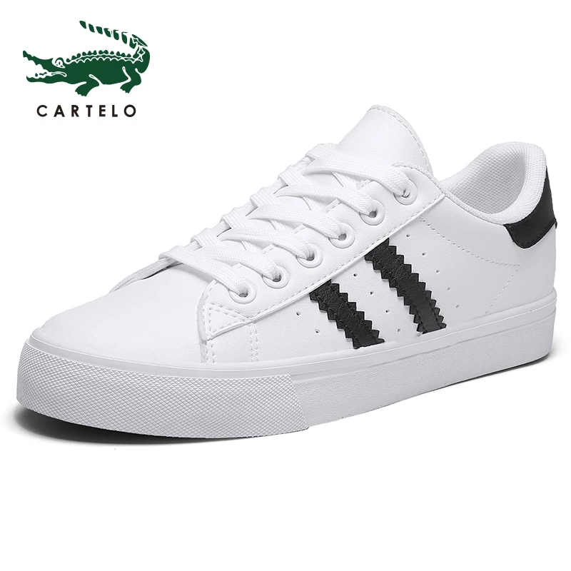 CARTELO/женские кроссовки; модная дышащая Вулканизированная обувь; Повседневная Белая обувь на шнуровке