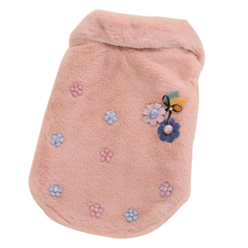 

Cute Pet Cat Dog vest costume clothing for pet winter warm fleece dog puppy coat jacket small dog Chihuahua clothes hoodie