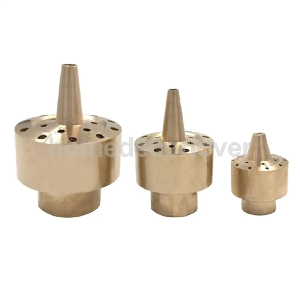 Brass Garden Column Fountain Nozzle Sprinkler Sprink Spray Pond 1/2'' 3/4'' 1''