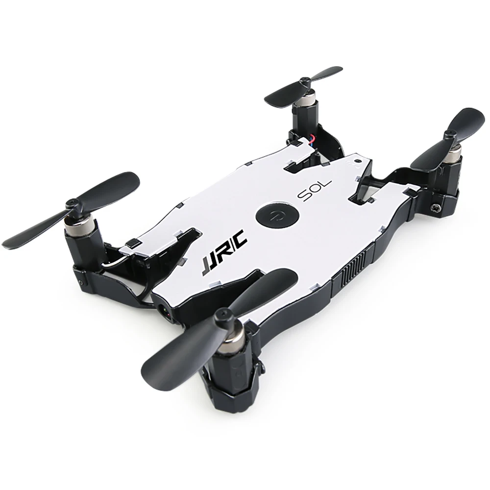 JJRC H49 H49WH SOL мини-Дрон с камерой селфи Дрон 720P Wifi FPV Квадрокоптер RC вертолет удержание высоты VS H37 Mini JJRC H47 - Цвет: Белый