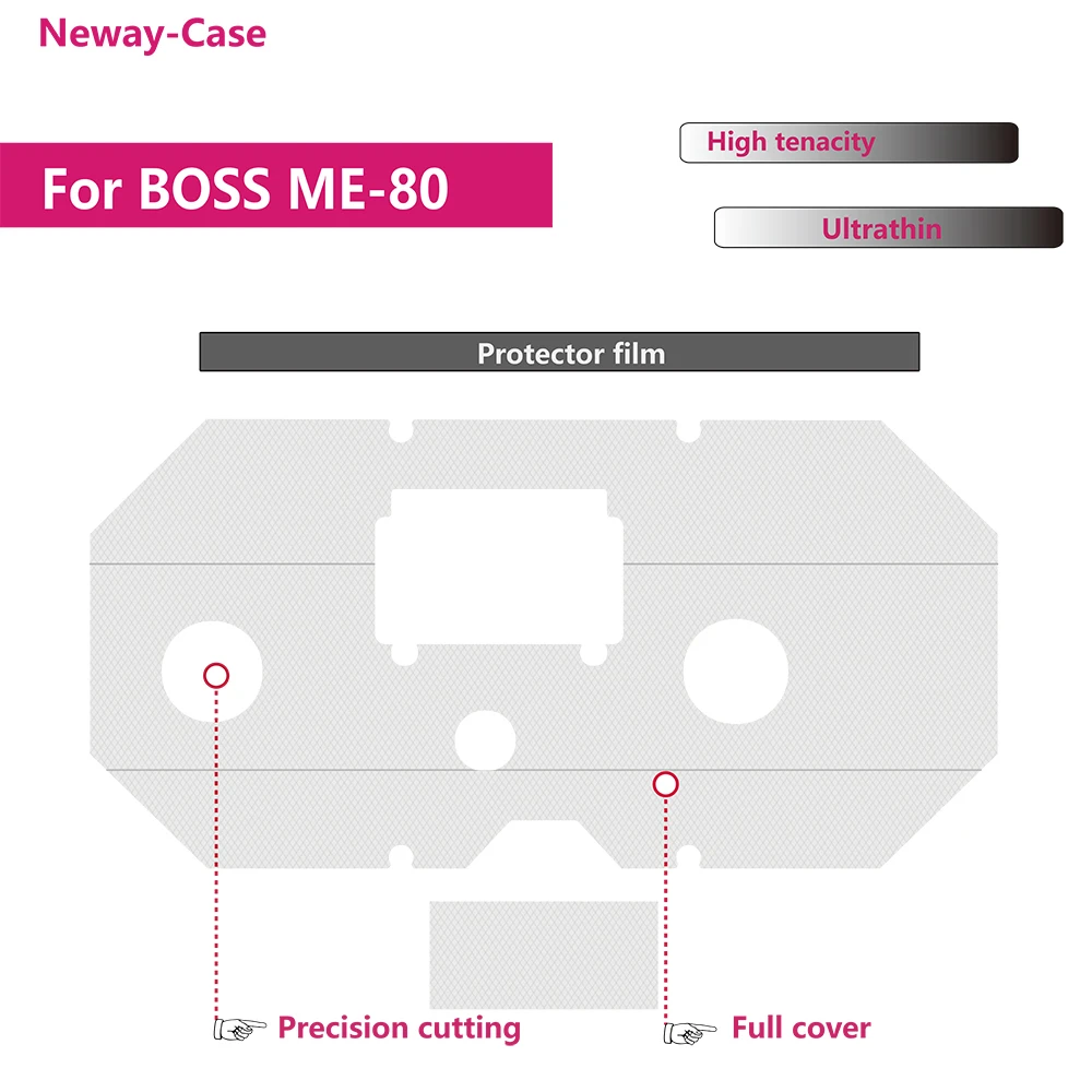 Neway-чехол для электрогитары Защитная пленка для BOSS ME-80 аксессуары для гитарных эффектов