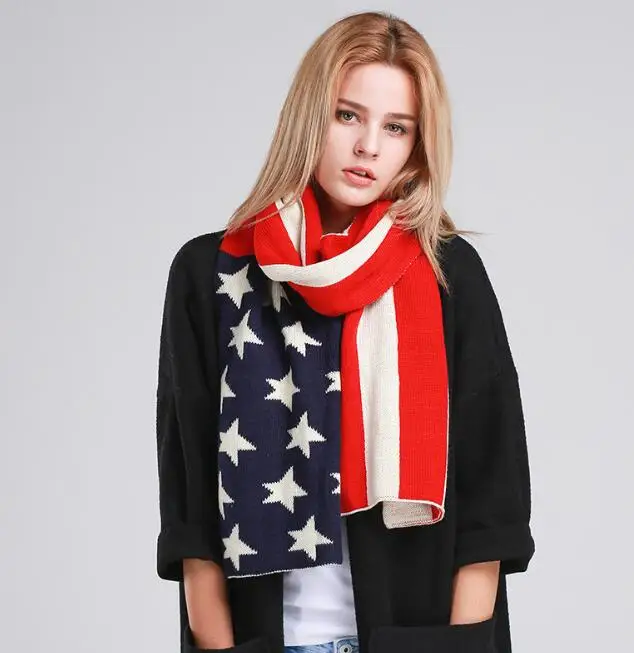 1pcs Autumn and Winter Scarf New European and American British Wind