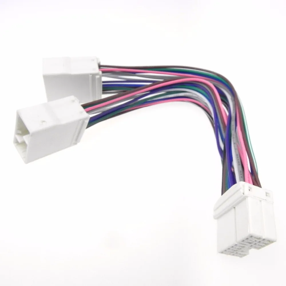 

5pcs Honda Accord Auto Odyssey car navigation version one to two connection line drag and drop interface one point two harness