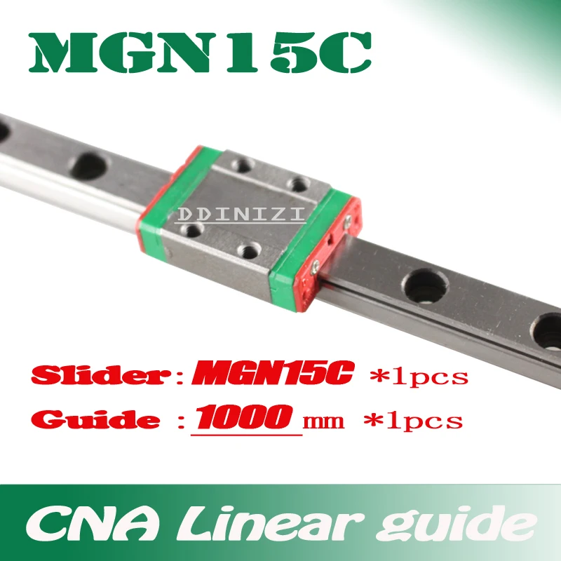 New 1Set 15 mm for Linear Guide MGN15 L 500 mm for Linear rail way MGN12H