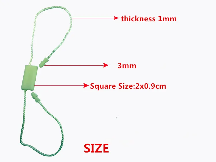 Подвесная бирка, нейлоновая нить, шнур, защелкивающийся замок, петля, застежка, крюк, стяжки, бирка для свинга/печать бирок/уплотнительная веревка/слинг