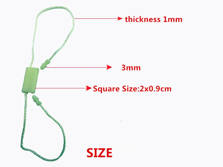 Us 27 24 6 Off Hang Tag Nylon String Strings Cord Snap Lock Pin Loop Fastener Hook Ties Swing Tag Tags Seal Sealing String Rope Sling In Garment