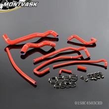9 Unids Silicone Radiator Hose Kit Para 91-96 CHEVY CORVETTE LT1 5.7L V8
