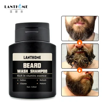

Lanthome Men's Beard Shampoo Vitamin Essence Deep Cleansing Nourishing Beard Cleanser Moisturiser Deep Cleansing Beard Wash