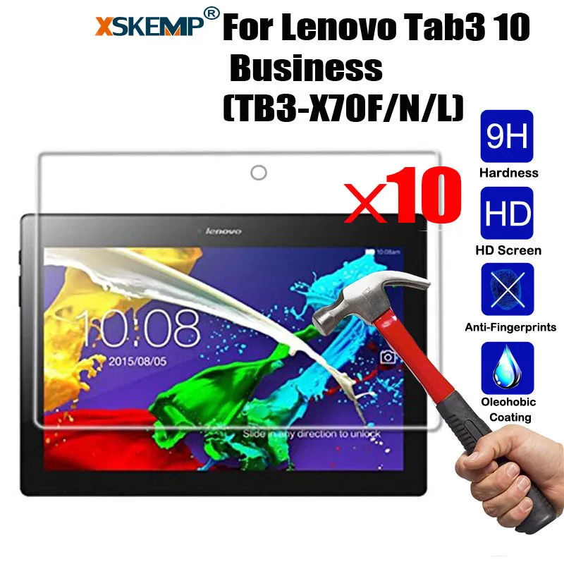 XSKEMP 10 шт./лот оптовая продажа защитных чехлов для планшета Lenovo Tab3 Business (TB3 X70F/N/L) 9H