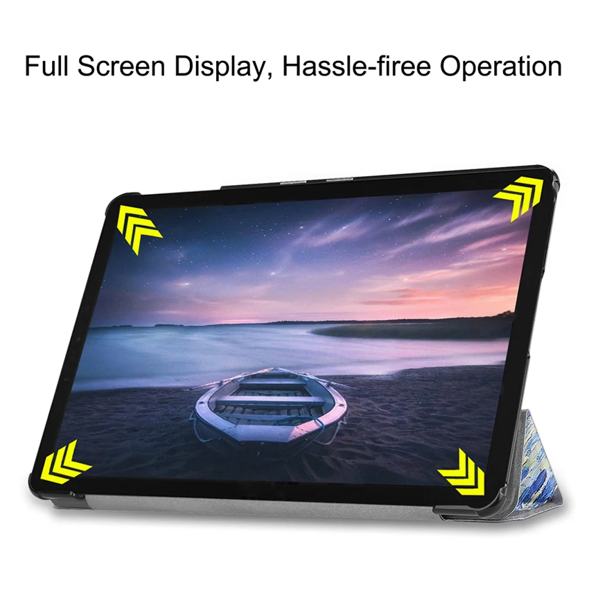 Tab S4 T830 чехол из искусственной кожи 10 5 ''Защитная Подставка для Samsung Galaxy T835 T837
