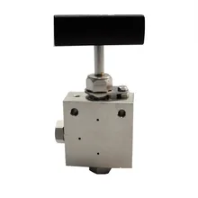 Модель: HS60142 6/19 ''Размер 60000 PSI ультра высокое давление SS316 с ручным управлением игольчатый клапан для газа/воды