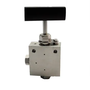 

Free shipping Model : HS60142 6/19'' size 60,000 PSI ultra high pressure SS316 Hand operate needle valve for gas/water