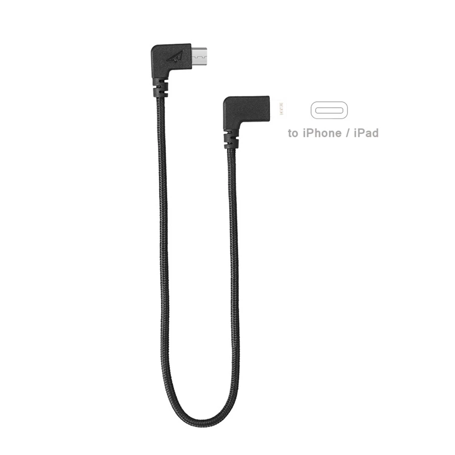 Black iphone port Для DJI Spark Mavic Pro удаленный разъем управления для iphone для ipad type C порт смартфонов планшеты кабель для передачи данных разъем - Цвет: Black iphone port