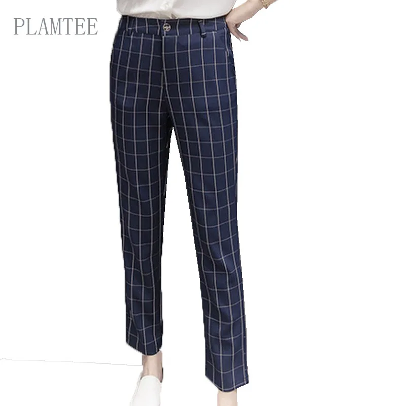 Popular Blue Plaid Pants-Buy Cheap Blue Plaid Pants lots from ...