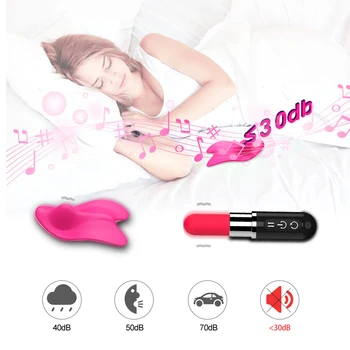 2 in 1 Wireless Panties Vibrator for woman Clitoris Stimulator with Remote Control Lipstick Dildo Vibrator Sex toys for Adult 3