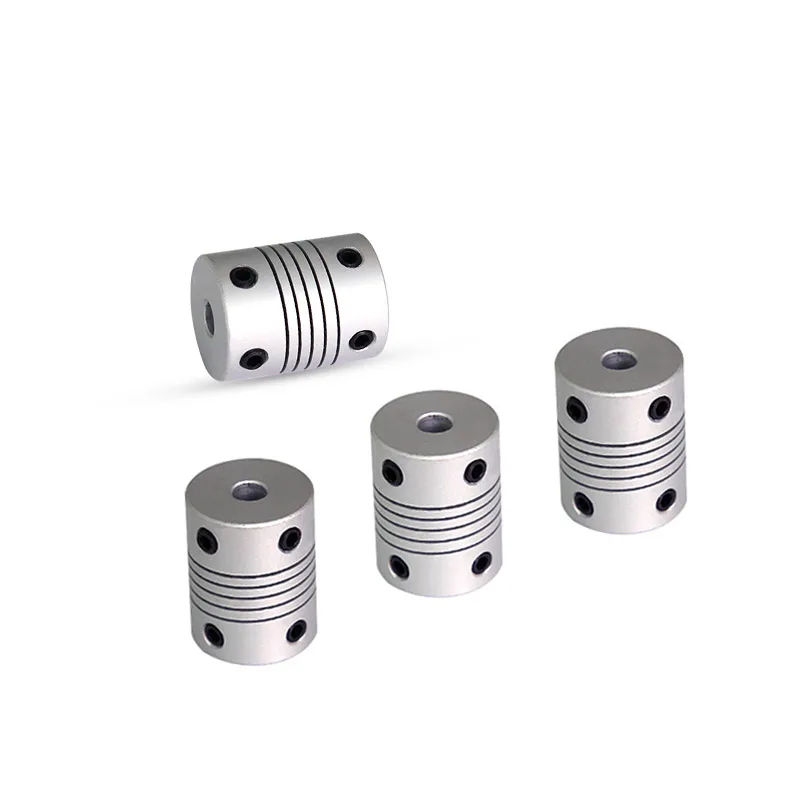 Newly 2/4 Pcs D19L25 Flexible Shaft Coupling CNC Stepper Motor Encoder Coupler Connector 5 x 8mm | Компьютеры и офис